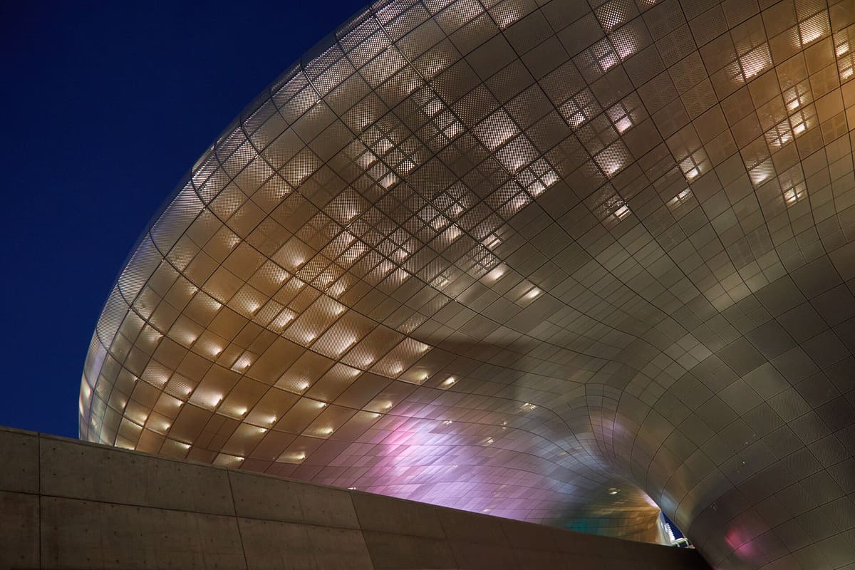 Dongdaemun Design Plaza — Dongdaemun Design Plaza - DDP2376