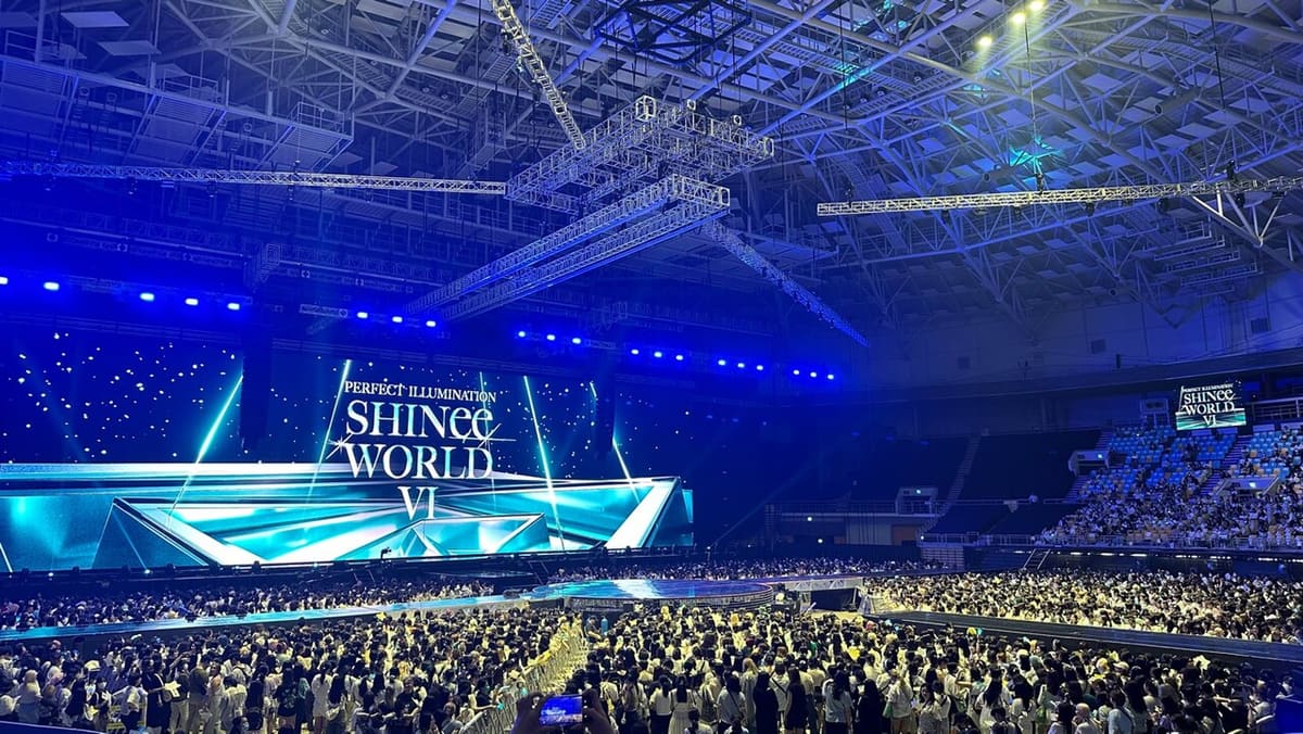 KSPO Dome during a concert