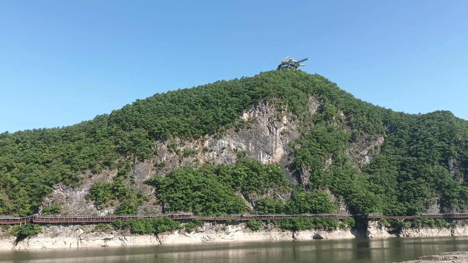 Mancheonha Skywalk in Danyang · Chungbuk