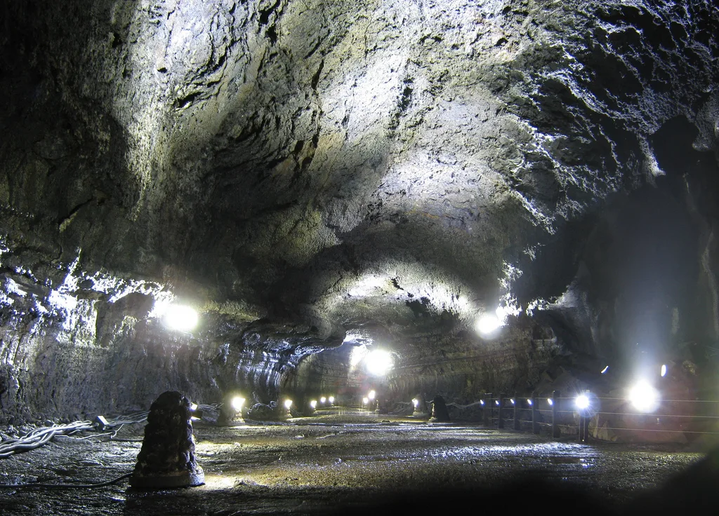 Manjanggul area in Jeju