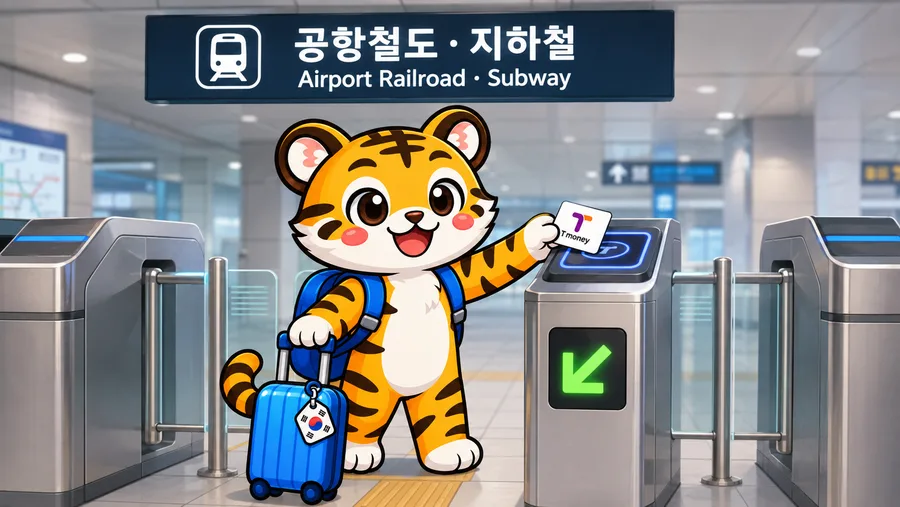 Illustration of a transport card top-up kiosk showing amount options
